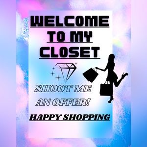 Welcome to my Closet!